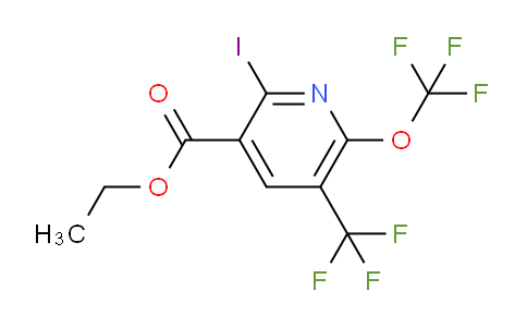 AM151003 | 1806182-68-2 | Ethyl 2-iodo-6-(trifluoromethoxy)-5-(trifluoromethyl)pyridine-3-carboxylate