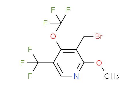 AM151013 | 1804769-14-9 | 3-(Bromomethyl)-2-methoxy-4-(trifluoromethoxy)-5-(trifluoromethyl)pyridine