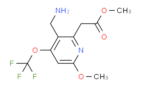 AM151014 | 1804768-00-0 | Methyl 3-(aminomethyl)-6-methoxy-4-(trifluoromethoxy)pyridine-2-acetate