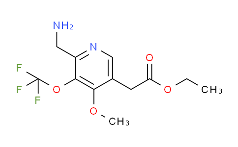 AM151020 | 1804926-89-3 | Ethyl 2-(aminomethyl)-4-methoxy-3-(trifluoromethoxy)pyridine-5-acetate