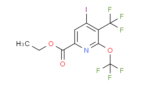 AM151021 | 1806178-49-3 | Ethyl 4-iodo-2-(trifluoromethoxy)-3-(trifluoromethyl)pyridine-6-carboxylate