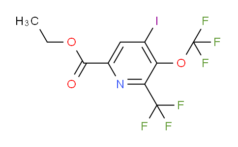 AM151025 | 1805076-24-7 | Ethyl 4-iodo-3-(trifluoromethoxy)-2-(trifluoromethyl)pyridine-6-carboxylate