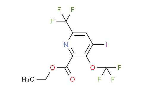 AM151028 | 1806032-09-6 | Ethyl 4-iodo-3-(trifluoromethoxy)-6-(trifluoromethyl)pyridine-2-carboxylate