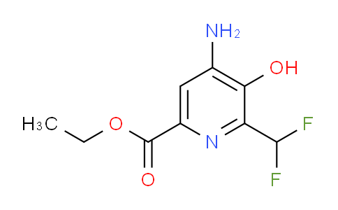 AM15103 | 1803698-52-3 | Ethyl 4-amino-2-(difluoromethyl)-3-hydroxypyridine-6-carboxylate