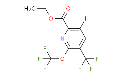 AM151030 | 1806748-34-4 | Ethyl 5-iodo-2-(trifluoromethoxy)-3-(trifluoromethyl)pyridine-6-carboxylate