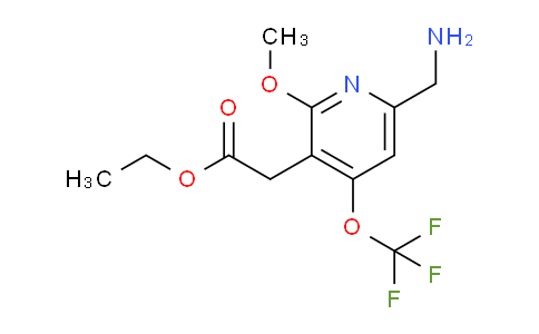 AM151031 | 1804466-93-0 | Ethyl 6-(aminomethyl)-2-methoxy-4-(trifluoromethoxy)pyridine-3-acetate
