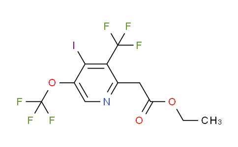 AM151034 | 1804355-92-7 | Ethyl 4-iodo-5-(trifluoromethoxy)-3-(trifluoromethyl)pyridine-2-acetate
