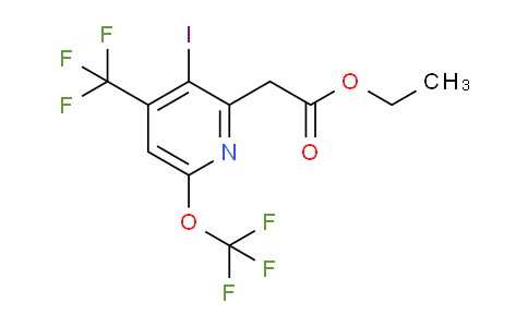 AM151040 | 1804804-37-2 | Ethyl 3-iodo-6-(trifluoromethoxy)-4-(trifluoromethyl)pyridine-2-acetate