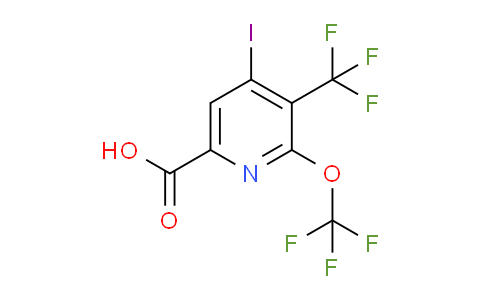 AM151044 | 1805075-88-0 | 4-Iodo-2-(trifluoromethoxy)-3-(trifluoromethyl)pyridine-6-carboxylic acid