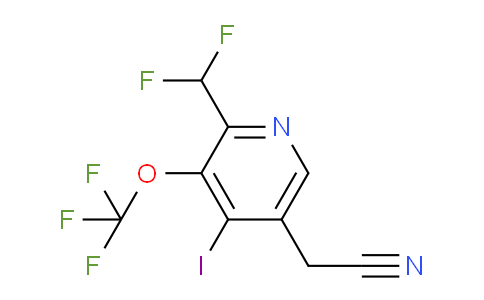 AM151045 | 1804438-05-8 | 2-(Difluoromethyl)-4-iodo-3-(trifluoromethoxy)pyridine-5-acetonitrile