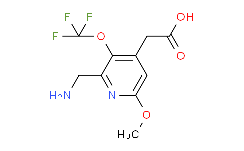 AM151050 | 1804355-64-3 | 2-(Aminomethyl)-6-methoxy-3-(trifluoromethoxy)pyridine-4-acetic acid