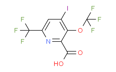 AM151053 | 1804802-73-0 | 4-Iodo-3-(trifluoromethoxy)-6-(trifluoromethyl)pyridine-2-carboxylic acid