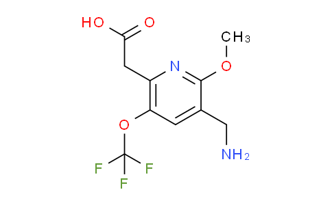 AM151054 | 1804919-38-7 | 3-(Aminomethyl)-2-methoxy-5-(trifluoromethoxy)pyridine-6-acetic acid
