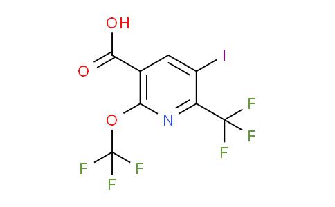 AM151055 | 1804840-64-9 | 3-Iodo-6-(trifluoromethoxy)-2-(trifluoromethyl)pyridine-5-carboxylic acid