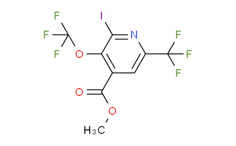 AM151057 | 1804840-84-3 | Methyl 2-iodo-3-(trifluoromethoxy)-6-(trifluoromethyl)pyridine-4-carboxylate