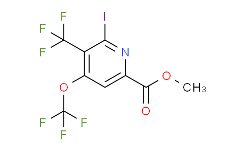 AM151061 | 1804767-46-1 | Methyl 2-iodo-4-(trifluoromethoxy)-3-(trifluoromethyl)pyridine-6-carboxylate