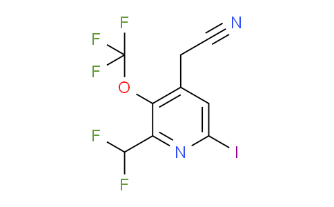 AM151062 | 1804859-01-5 | 2-(Difluoromethyl)-6-iodo-3-(trifluoromethoxy)pyridine-4-acetonitrile