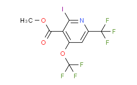 AM151064 | 1806188-58-8 | Methyl 2-iodo-4-(trifluoromethoxy)-6-(trifluoromethyl)pyridine-3-carboxylate