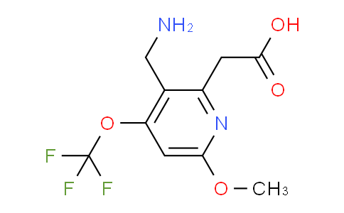 AM151074 | 1804919-53-6 | 3-(Aminomethyl)-6-methoxy-4-(trifluoromethoxy)pyridine-2-acetic acid