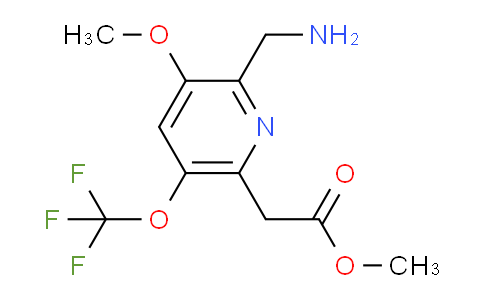AM151076 | 1805020-27-2 | Methyl 2-(aminomethyl)-3-methoxy-5-(trifluoromethoxy)pyridine-6-acetate