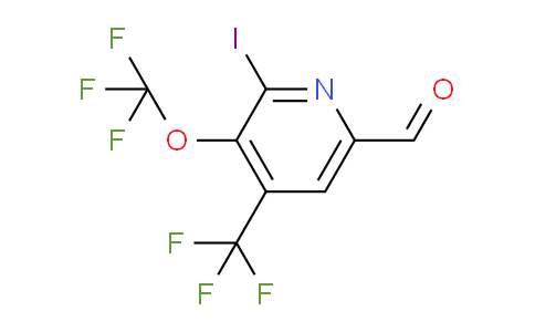 AM151078 | 1805075-32-4 | 2-Iodo-3-(trifluoromethoxy)-4-(trifluoromethyl)pyridine-6-carboxaldehyde