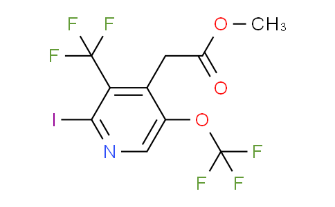 AM151079 | 1804803-94-8 | Methyl 2-iodo-5-(trifluoromethoxy)-3-(trifluoromethyl)pyridine-4-acetate