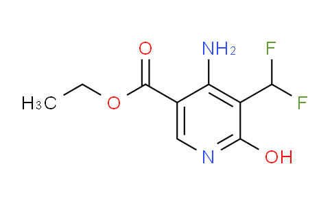 AM15108 | 1806837-93-3 | Ethyl 4-amino-3-(difluoromethyl)-2-hydroxypyridine-5-carboxylate