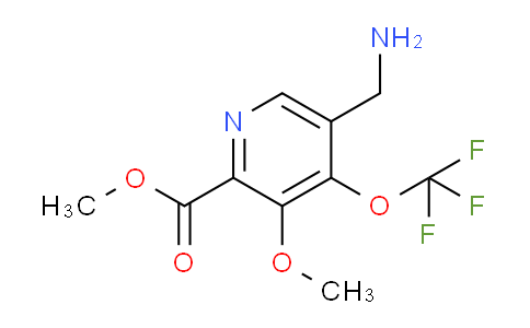 AM151080 | 1806753-19-4 | Methyl 5-(aminomethyl)-3-methoxy-4-(trifluoromethoxy)pyridine-2-carboxylate