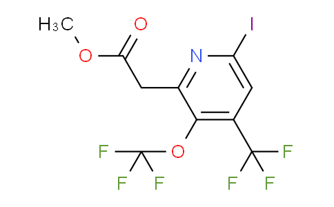 AM151086 | 1804632-23-2 | Methyl 6-iodo-3-(trifluoromethoxy)-4-(trifluoromethyl)pyridine-2-acetate
