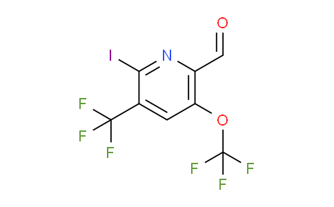 AM151089 | 1806262-38-3 | 2-Iodo-5-(trifluoromethoxy)-3-(trifluoromethyl)pyridine-6-carboxaldehyde
