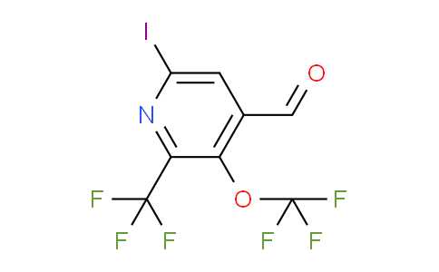 AM151091 | 1804436-24-5 | 6-Iodo-3-(trifluoromethoxy)-2-(trifluoromethyl)pyridine-4-carboxaldehyde
