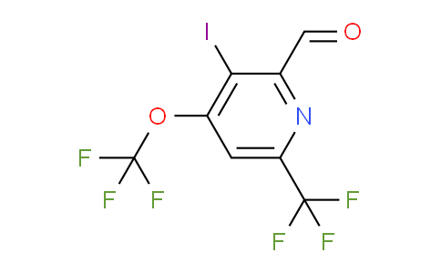 AM151098 | 1804913-24-3 | 3-Iodo-4-(trifluoromethoxy)-6-(trifluoromethyl)pyridine-2-carboxaldehyde