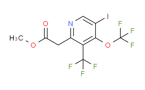 AM151106 | 1806183-85-6 | Methyl 5-iodo-4-(trifluoromethoxy)-3-(trifluoromethyl)pyridine-2-acetate