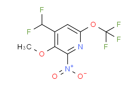 AM151107 | 1804360-10-8 | 4-(Difluoromethyl)-3-methoxy-2-nitro-6-(trifluoromethoxy)pyridine