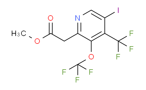 AM151110 | 1805110-42-2 | Methyl 5-iodo-3-(trifluoromethoxy)-4-(trifluoromethyl)pyridine-2-acetate