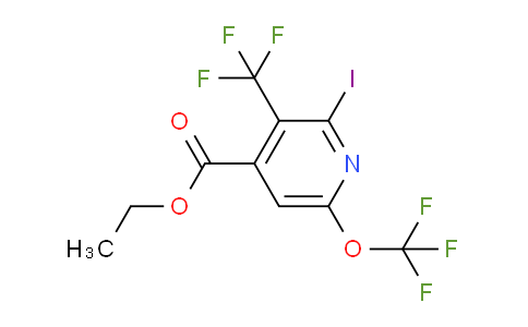 AM151114 | 1806189-12-7 | Ethyl 2-iodo-6-(trifluoromethoxy)-3-(trifluoromethyl)pyridine-4-carboxylate