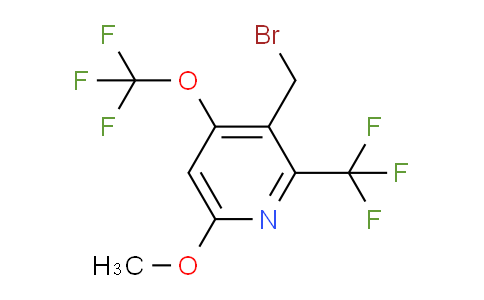 AM151124 | 1805066-84-5 | 3-(Bromomethyl)-6-methoxy-4-(trifluoromethoxy)-2-(trifluoromethyl)pyridine