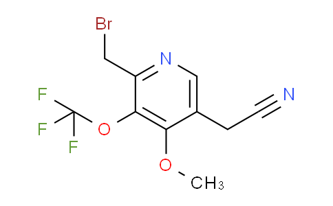 AM151130 | 1805917-14-9 | 2-(Bromomethyl)-4-methoxy-3-(trifluoromethoxy)pyridine-5-acetonitrile