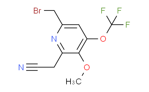AM151135 | 1806255-99-1 | 6-(Bromomethyl)-3-methoxy-4-(trifluoromethoxy)pyridine-2-acetonitrile