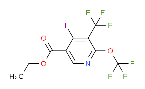 Ethyl 4-iodo-2-(trifluoromethoxy)-3-(trifluoromethyl)pyridine-5-carboxylate