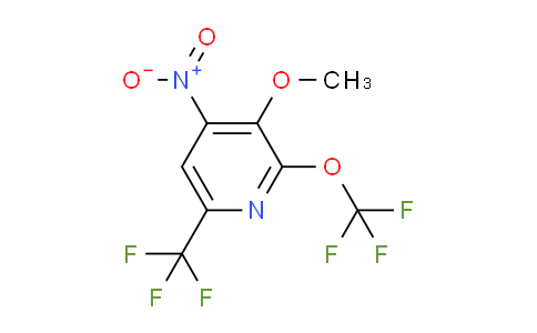 AM151138 | 1804360-32-4 | 3-Methoxy-4-nitro-2-(trifluoromethoxy)-6-(trifluoromethyl)pyridine
