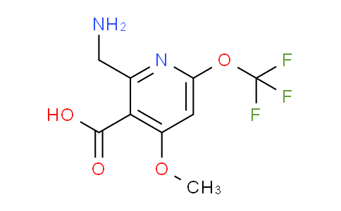 AM151145 | 1805146-41-1 | 2-(Aminomethyl)-4-methoxy-6-(trifluoromethoxy)pyridine-3-carboxylic acid