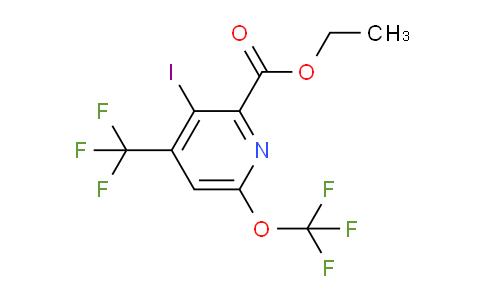 AM151152 | 1806178-57-3 | Ethyl 3-iodo-6-(trifluoromethoxy)-4-(trifluoromethyl)pyridine-2-carboxylate