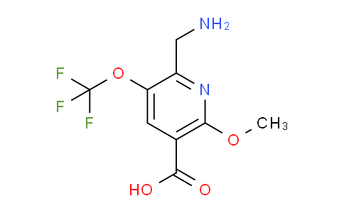 AM151153 | 1804765-78-3 | 2-(Aminomethyl)-6-methoxy-3-(trifluoromethoxy)pyridine-5-carboxylic acid