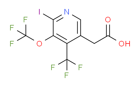 AM151154 | 1804631-96-6 | 2-Iodo-3-(trifluoromethoxy)-4-(trifluoromethyl)pyridine-5-acetic acid
