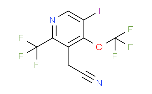 AM151155 | 1804435-18-4 | 5-Iodo-4-(trifluoromethoxy)-2-(trifluoromethyl)pyridine-3-acetonitrile