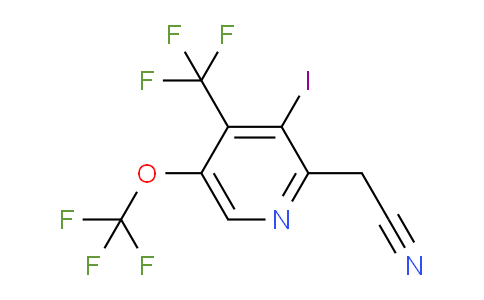 AM151157 | 1804435-29-7 | 3-Iodo-5-(trifluoromethoxy)-4-(trifluoromethyl)pyridine-2-acetonitrile