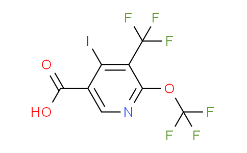 AM151164 | 1804913-36-7 | 4-Iodo-2-(trifluoromethoxy)-3-(trifluoromethyl)pyridine-5-carboxylic acid