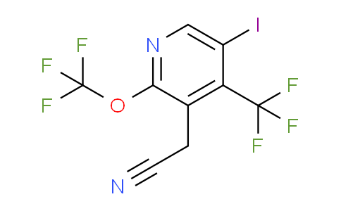 AM151169 | 1804435-67-3 | 5-Iodo-2-(trifluoromethoxy)-4-(trifluoromethyl)pyridine-3-acetonitrile