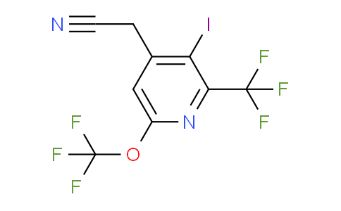 AM151170 | 1806744-98-8 | 3-Iodo-6-(trifluoromethoxy)-2-(trifluoromethyl)pyridine-4-acetonitrile